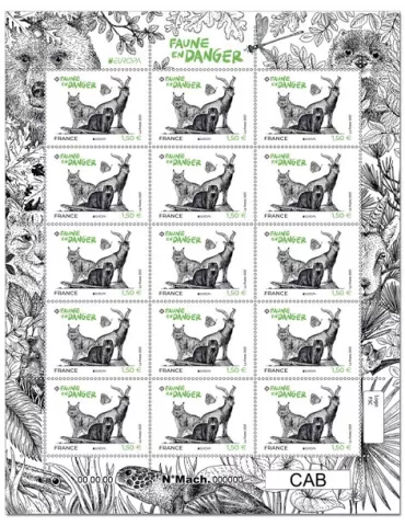 n° F23 - Timbre France Feuillets de France (n° 5489)