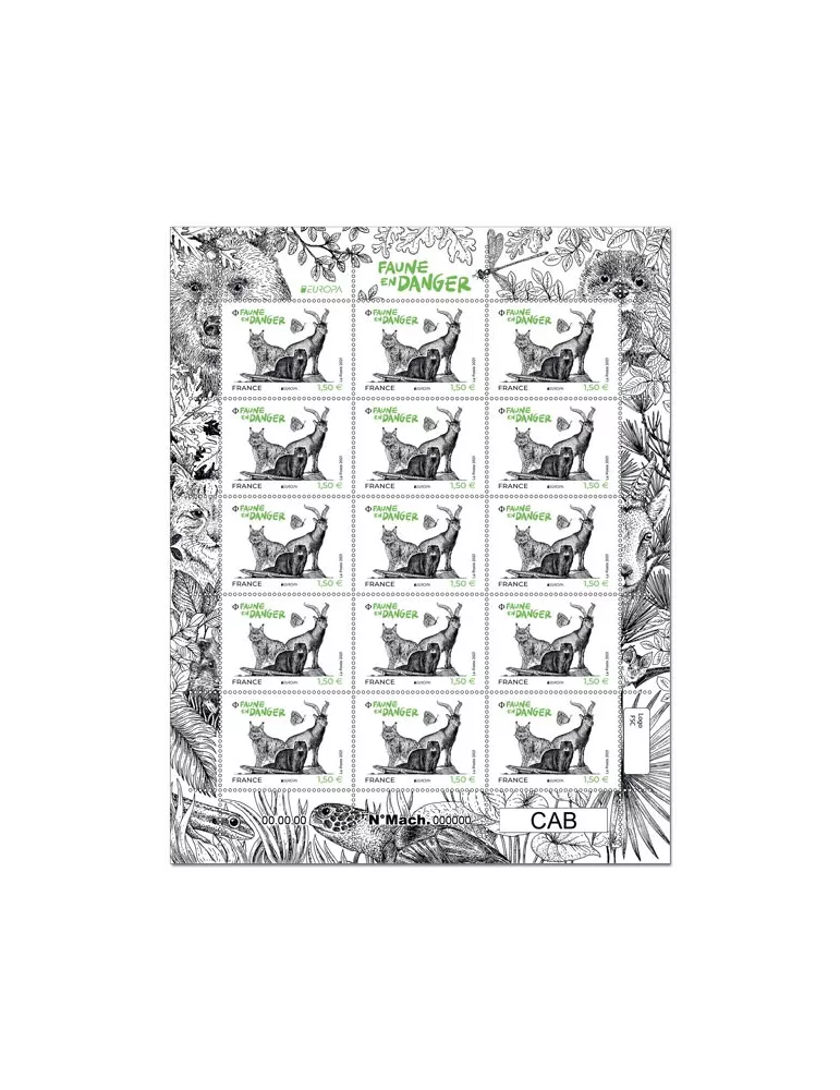 n° F23 - Timbre France Feuillets de France (n° 5489)