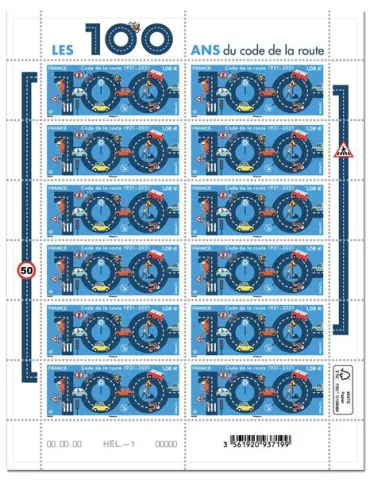 n° F27 - Timbre France Feuillets de France (n° 5493)