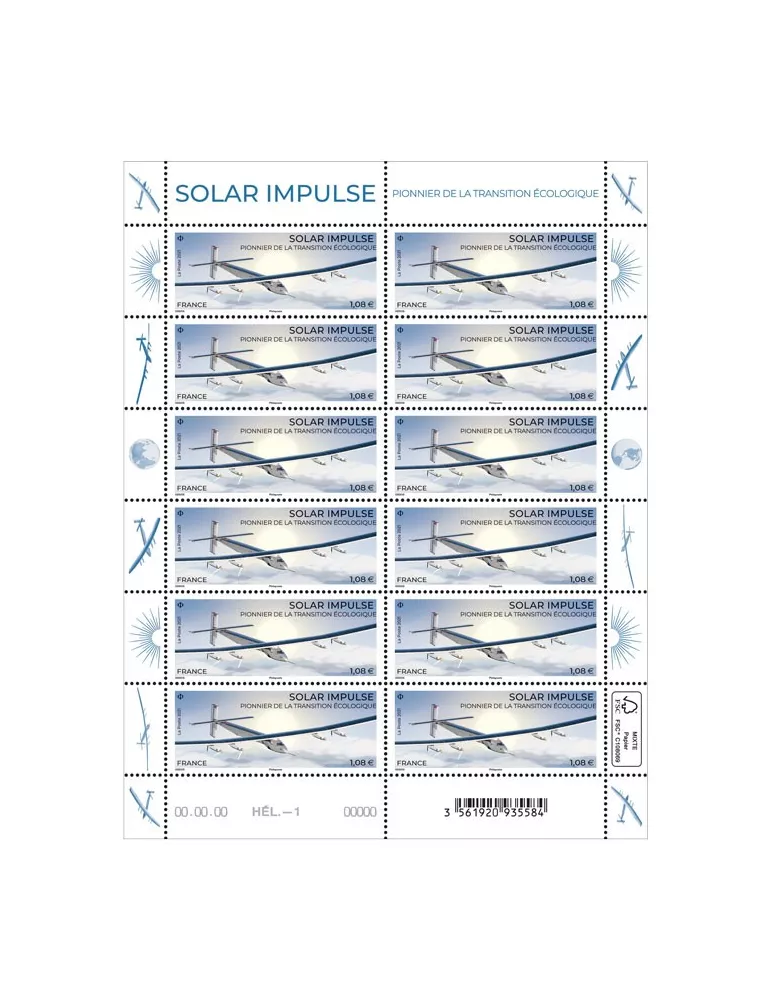 n° F30 - Timbre France Feuillets de France (n° 5505)