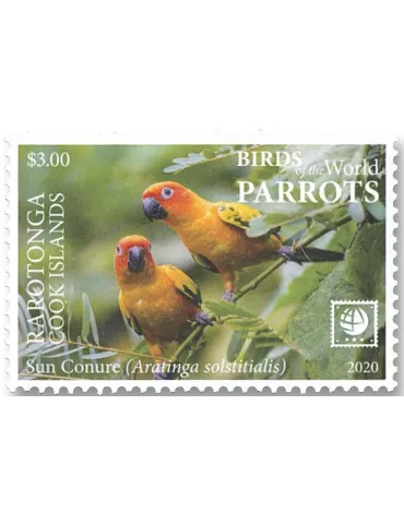 n° 99/102 - Timbre RAROTONGA Poste 2