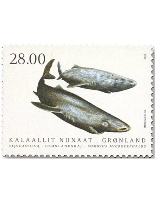 n° 842/843 - Timbre GROENLAND Poste