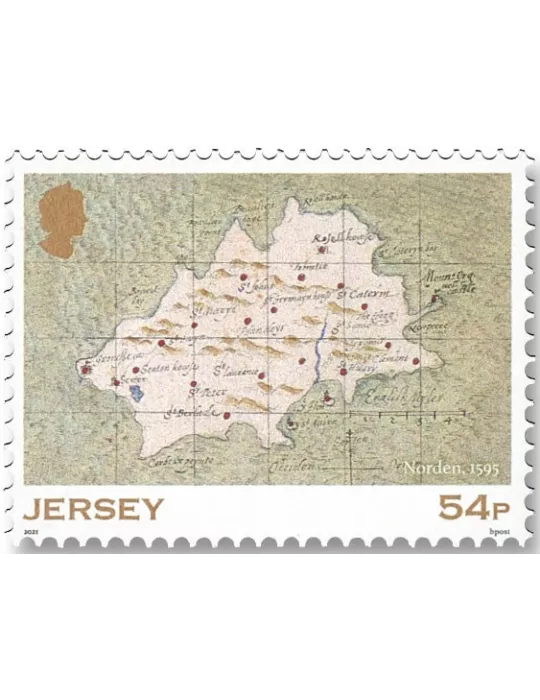 n° 2537/2541 (+ le n° 2536) - Timbre JERSEY Poste