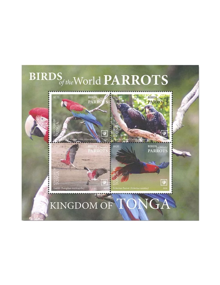 n° 117 - Timbre TONGA Blocs et feuillets