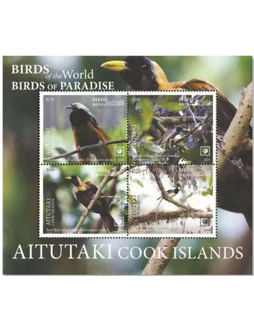 n° 126 - Timbre AITUTAKI Blocs et feuillets