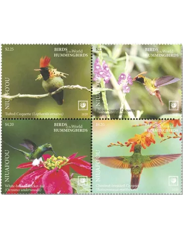 n° 500/503 - Timbre NIUAFO´OU Poste