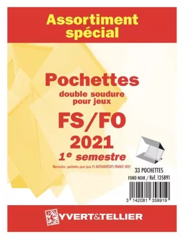 Assortiment de pochettes (double soudure) : 2021 - 1er semestre