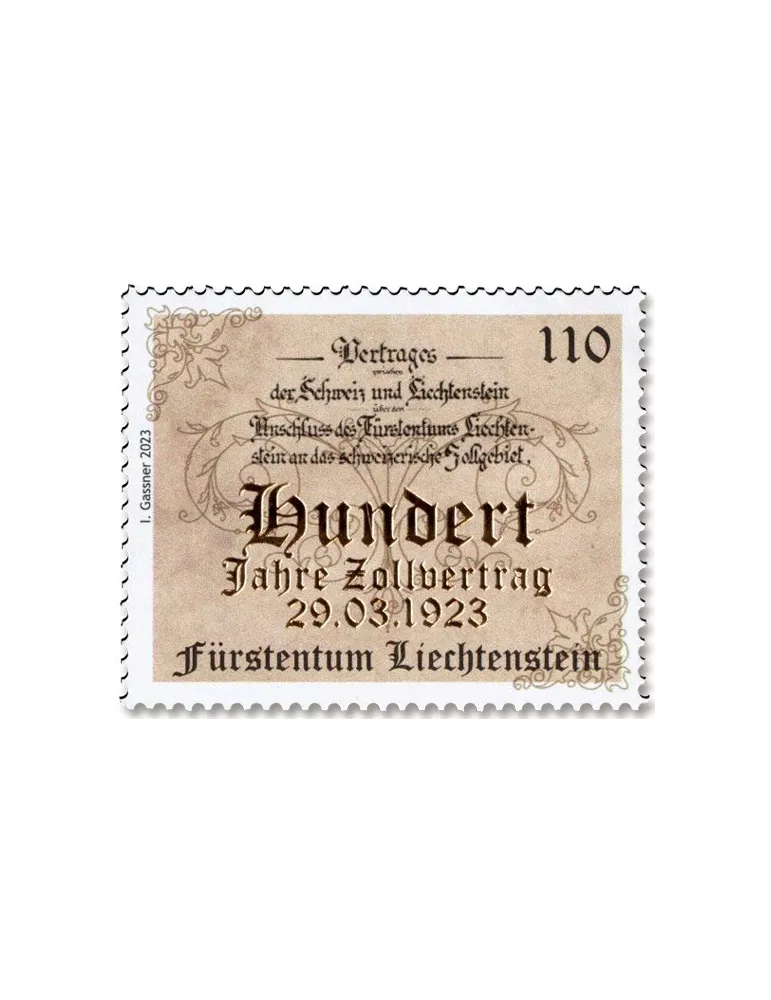 n° 2018/2019 - Timbre LIECHTENSTEIN Poste