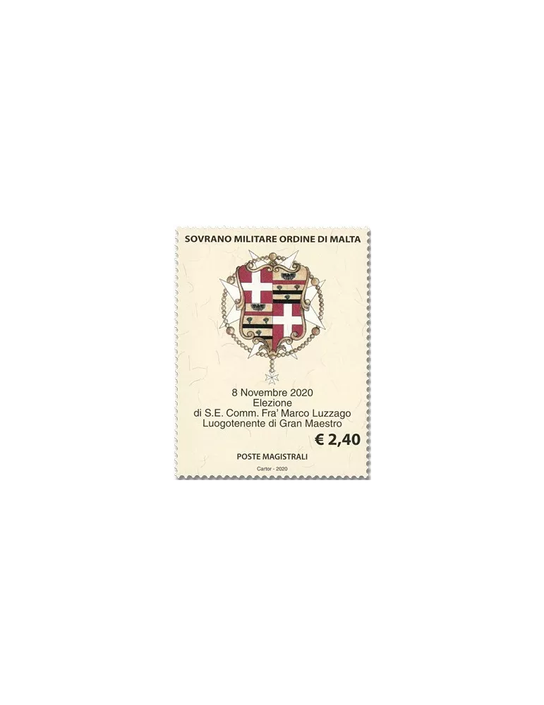 n° 1557 - Timbre ORDRE de MALTE Poste