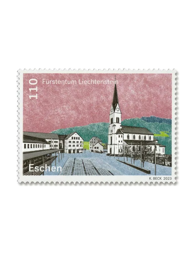 n° 2034/2035 - Timbre LIECHTENSTEIN Poste