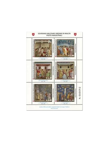 n° 1551/1556 - Timbre ORDRE de MALTE Poste