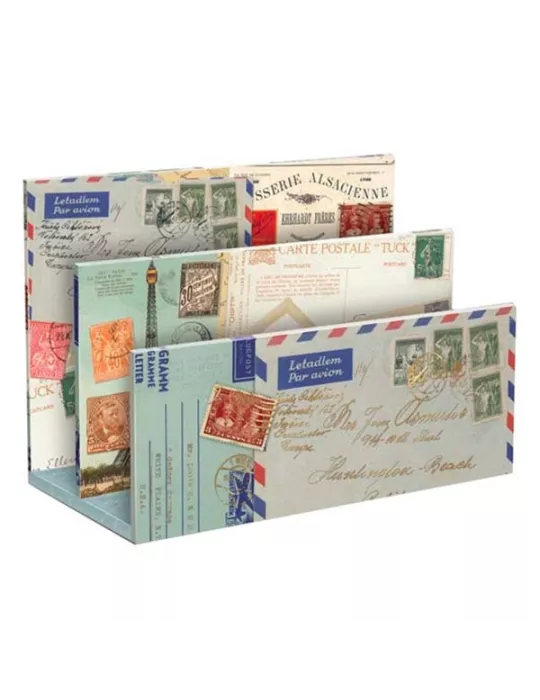 Porte-lettres Vintage Maps Collage