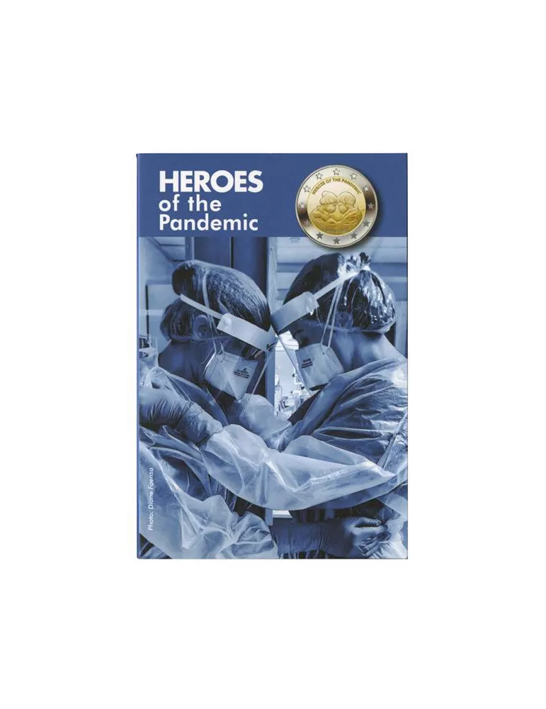 BU : 2 EURO COMMEMORATIVE 2021 : MALTE (Héros de la pandémie)