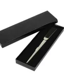 Coupe papier cuir (Noir)