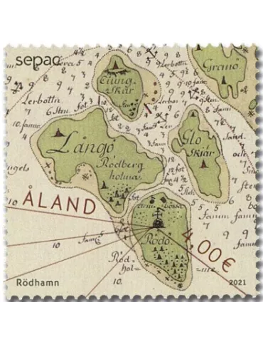 n° 501 - Timbre ALAND Poste