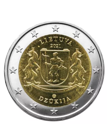 2 EURO COMMEMORATIVE 2021 : LITUANIE (Région historique de Dzukija)