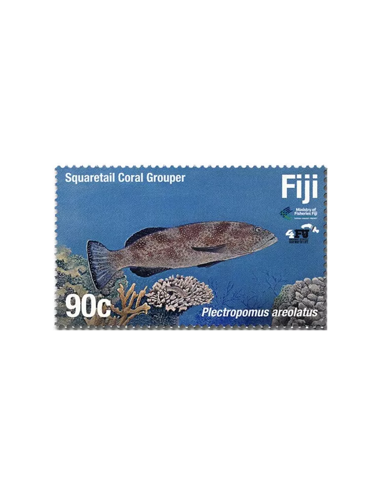 n° 1375/1378 - Timbre FIDJI Poste