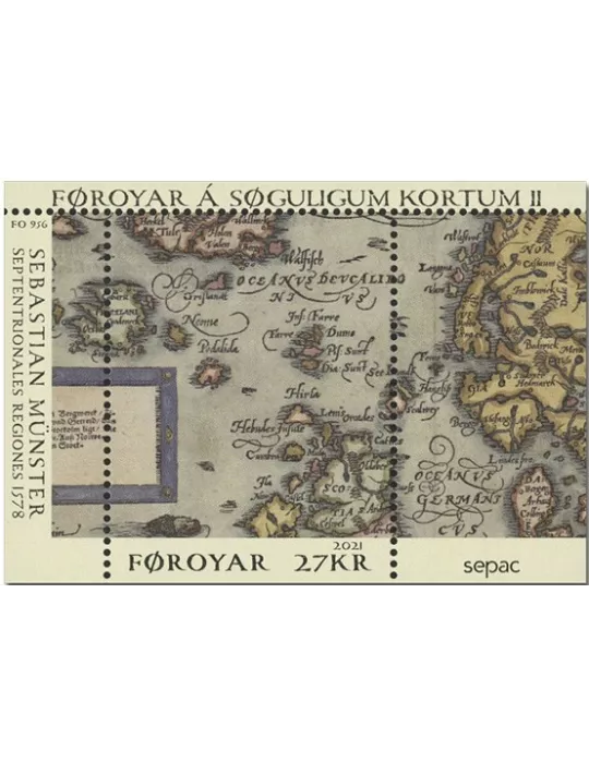 n° F1007 - Timbre ILE FEROE Poste