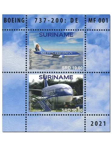 n° 186 - Timbre SURINAM Blocs et feuillets