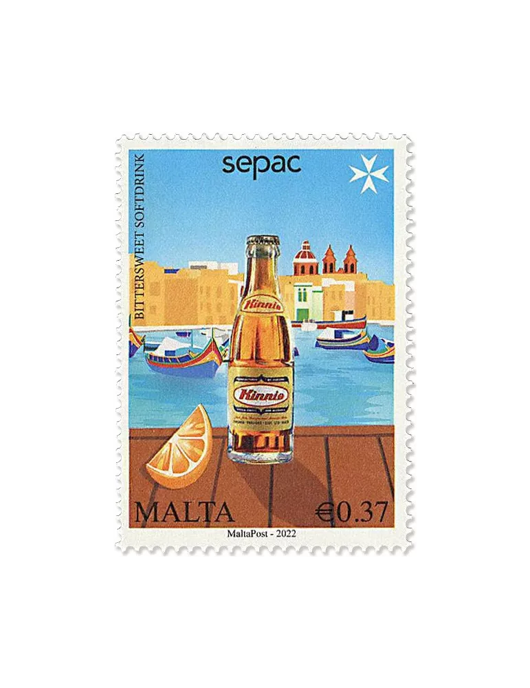 n° 2105/2107 + le n° 2104 - Timbre MALTE Poste