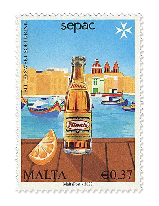 n° 2105/2107 + le n° 2104 - Timbre MALTE Poste