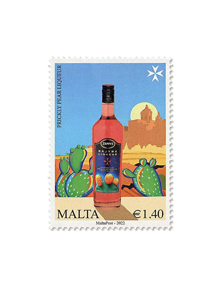 n° 2105/2107 + le n° 2104 - Timbre MALTE Poste