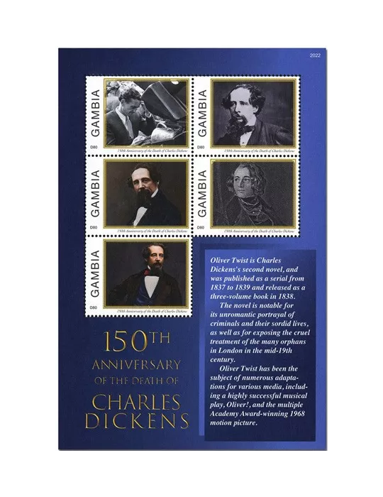 n° 6131/6135 - Timbre GAMBIE Poste