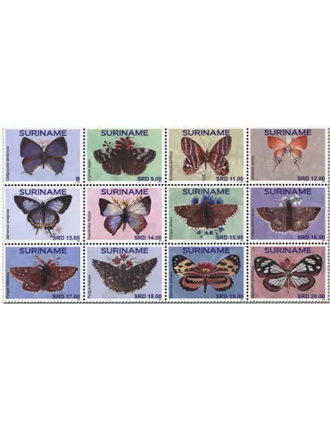 n° 3015/3026 - Timbre SURINAM Poste