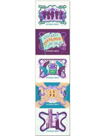 n° 3354/3358 - Timbre SUEDE Poste