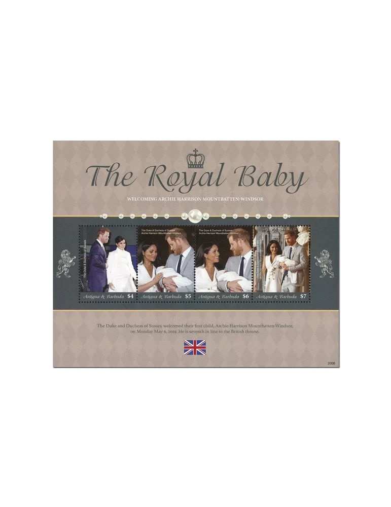 n° 5037/5040 - Timbre ANTIGUA Poste