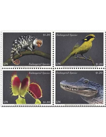 n° 1724/1727 - Timbre ONU NEW YORK Poste