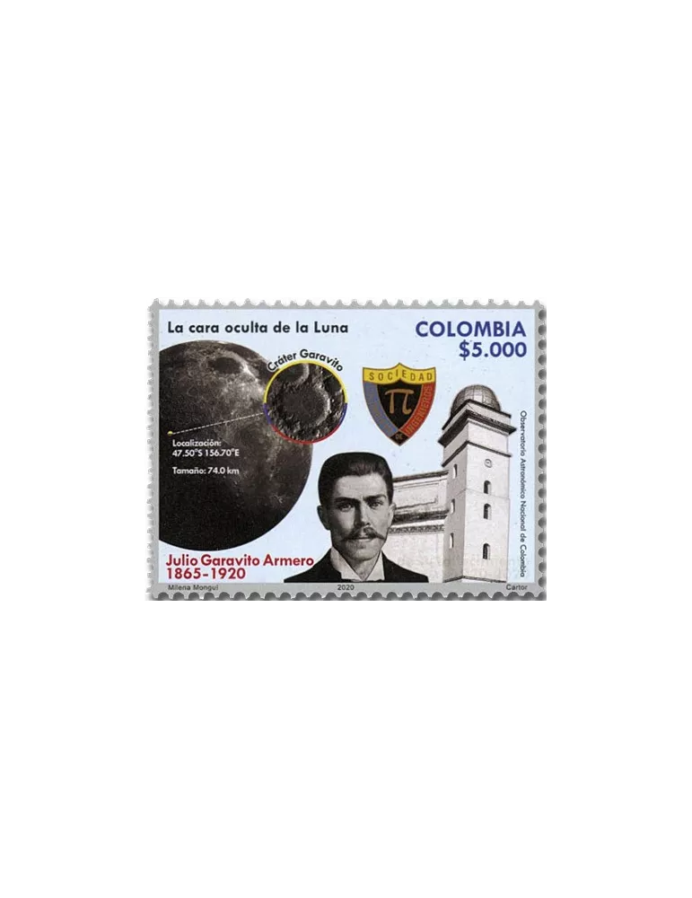 n° 2102 - Timbre COLOMBIE Poste