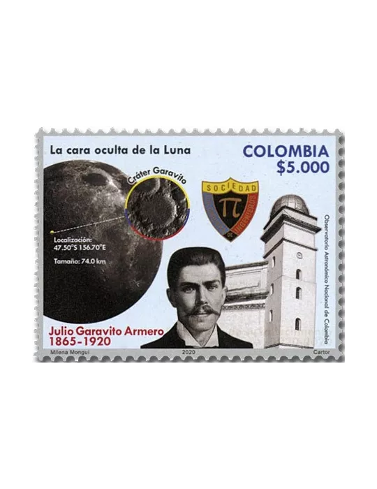 n° 2102 - Timbre COLOMBIE Poste