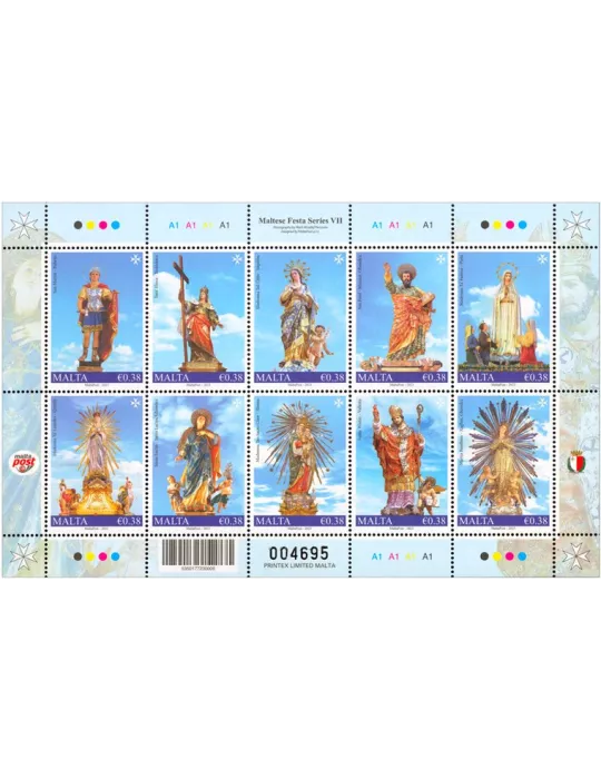 n° 2131/2140 - Timbre MALTE Poste