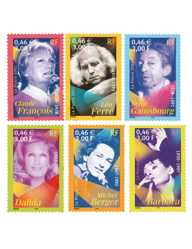 n° 3391/3396 - Timbre France Poste