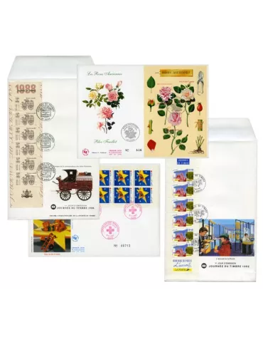 FRANCE : Enveloppes PREMIER JOUR (Grand format)