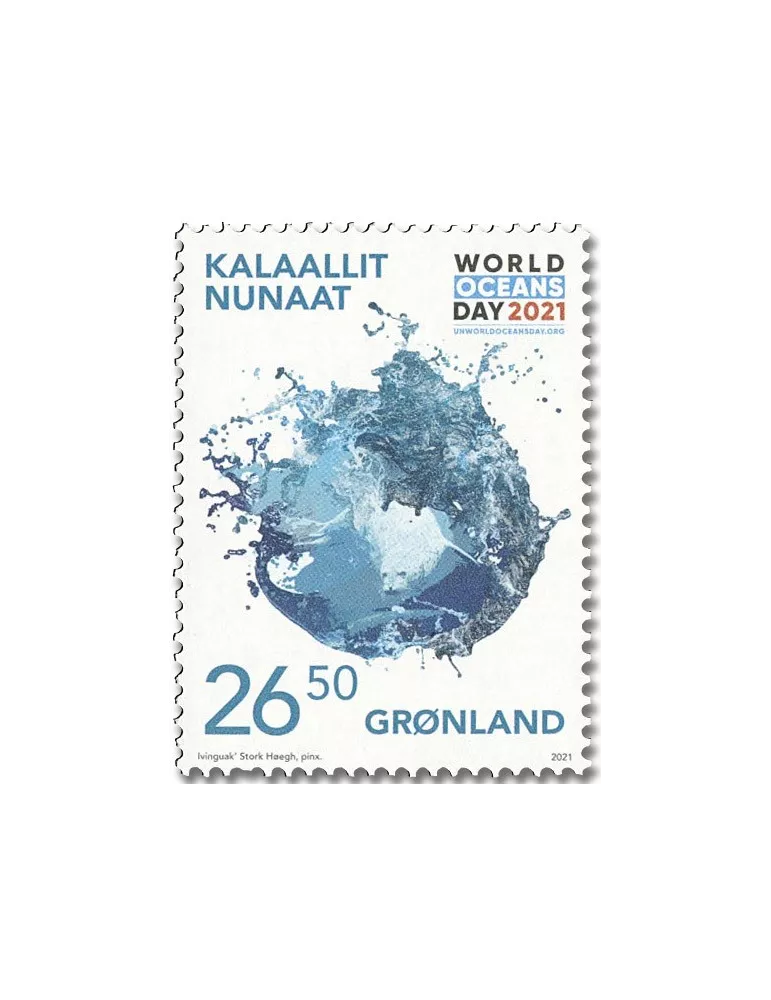 n° 851 - Timbre GROENLAND Poste