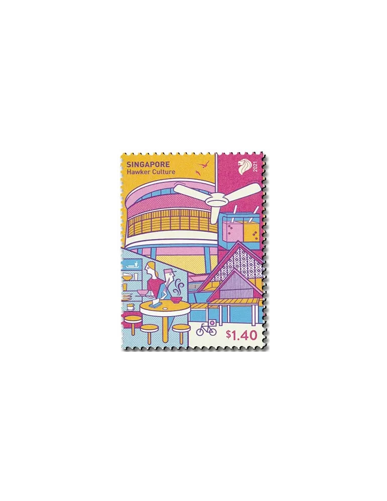 n° 2435/2438 - Timbre SINGAPOUR Poste