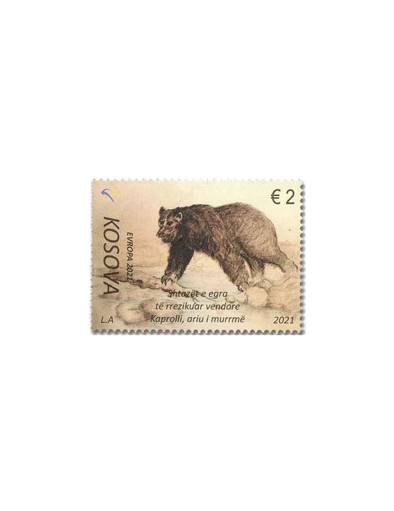 n° 375/376 - Timbre KOSOVO Poste