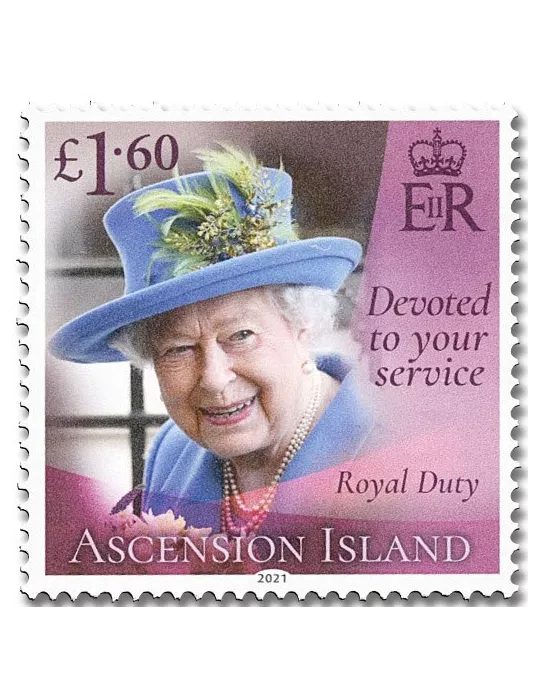 n° 1237/1242 - Timbre ASCENSION Poste