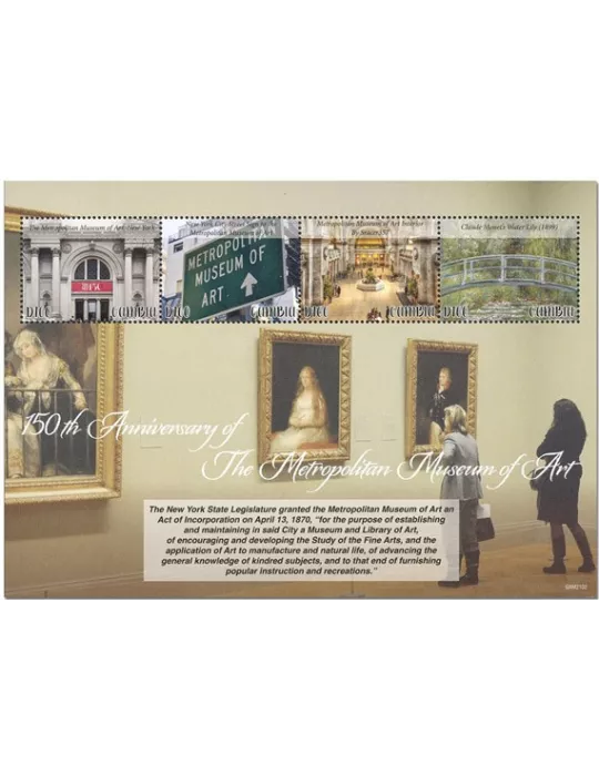 n° 6140/6143 - Timbre GAMBIE Poste