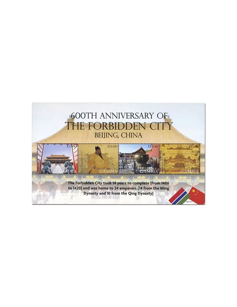 n° 6144/6147 - Timbre GAMBIE Poste