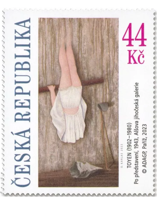 n° 1061/1062 - Timbre TCHEQUE (République) Poste