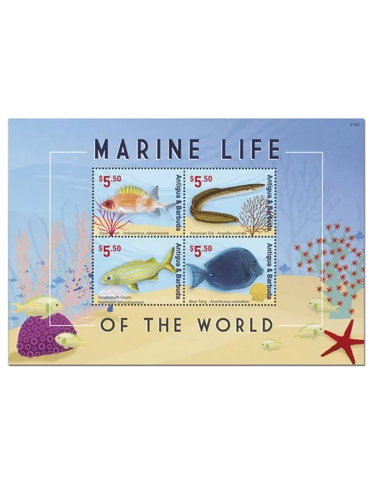 n° 5073/5076 - Timbre ANTIGUA Poste