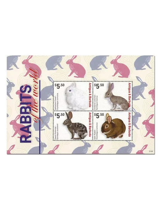 n° 5077/5080 - Timbre ANTIGUA Poste