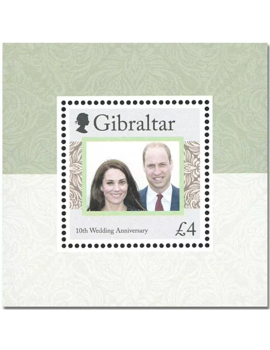 n° 2013 - Timbre GIBRALTAR Poste