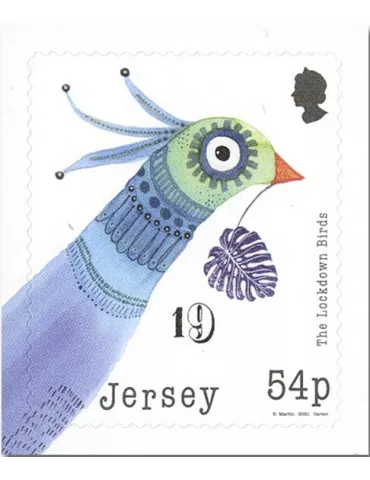 n° 2542/2549 - Timbre JERSEY Poste