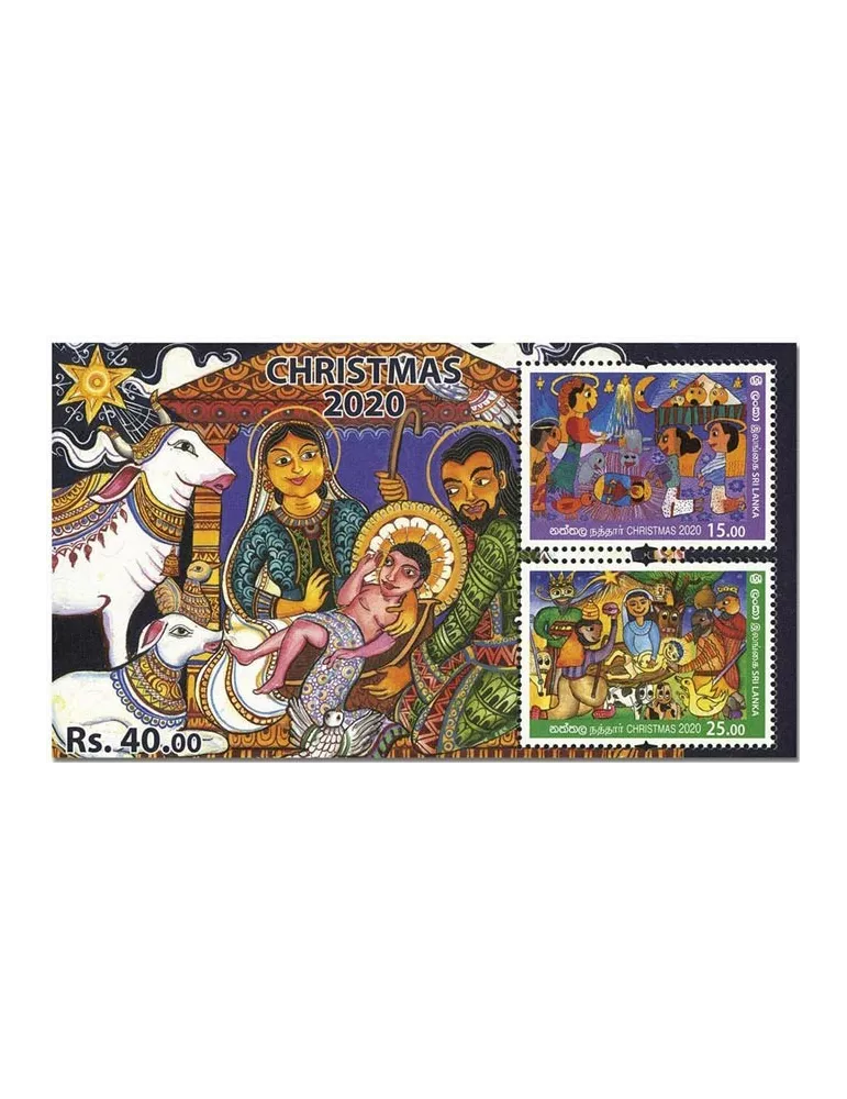 n° 197 - Timbre SRI LANKA Blocs et feuillets