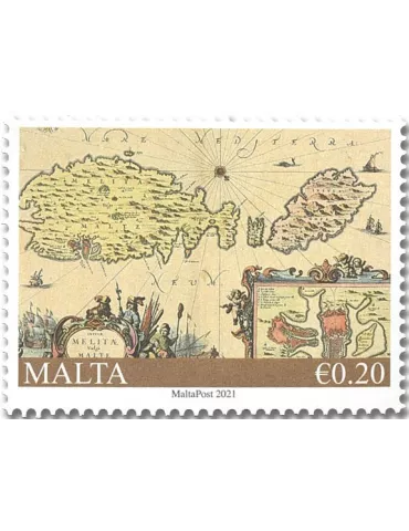 n° 2054/2057 - Timbre MALTE Poste