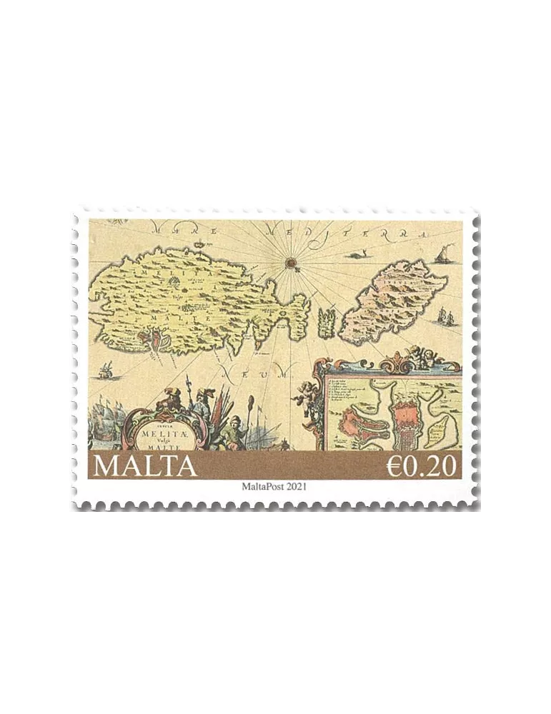 n° 2054/2057 - Timbre MALTE Poste